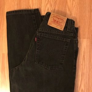 Vintage Levi’s 550 Black Size 10 High Waisted